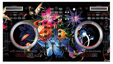Numark NS 6 Skin Lotus Garden